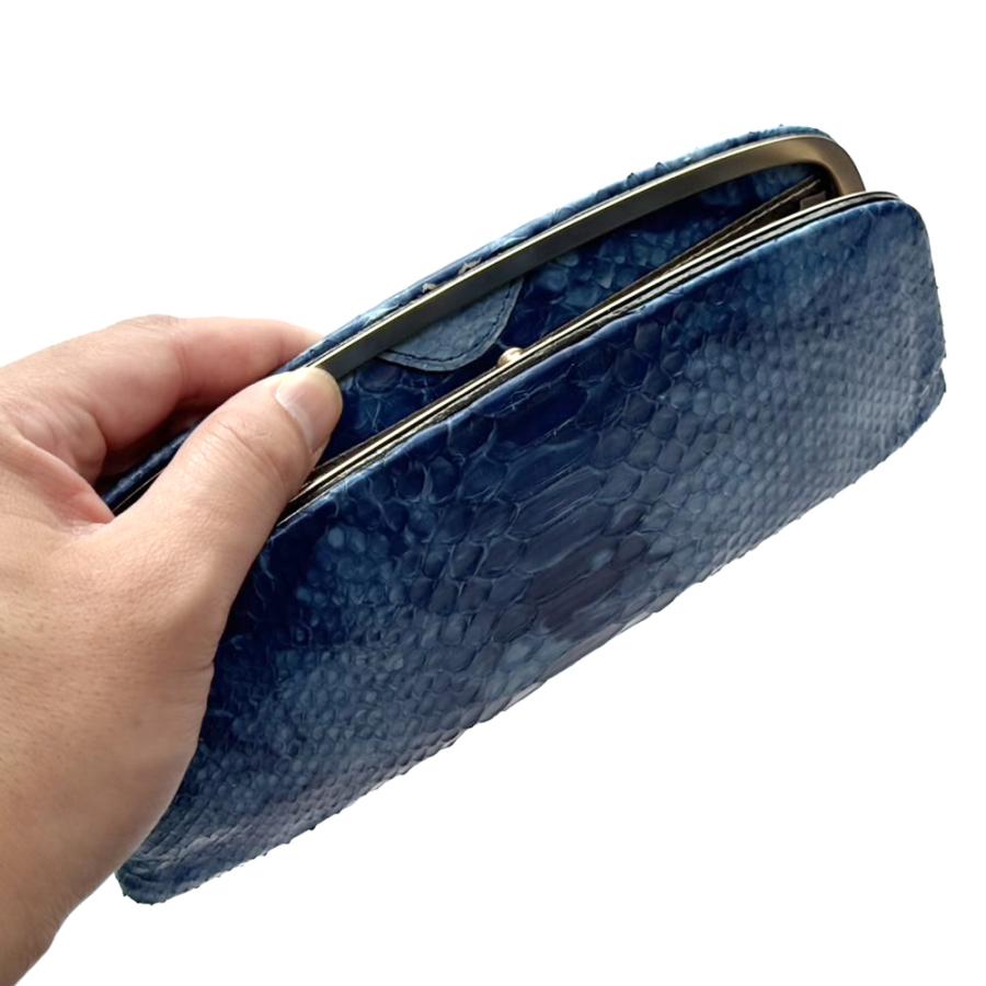 天溝がま口 長財布 がま口 天溝押口 くし型 天溝 口金 薄型 薄い