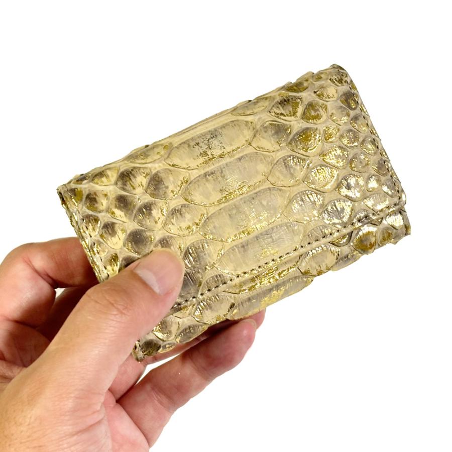 キーケース 5連 三つ折り メンズ レディース 本革 パイソン リーフ キーケース 5連 三つ折り メンズ レディース 本革 パイソン リーフ