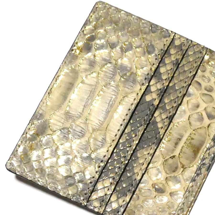 二つ折り パスケース 定期入れ / メンズ レディース スリム 薄型/ 本革