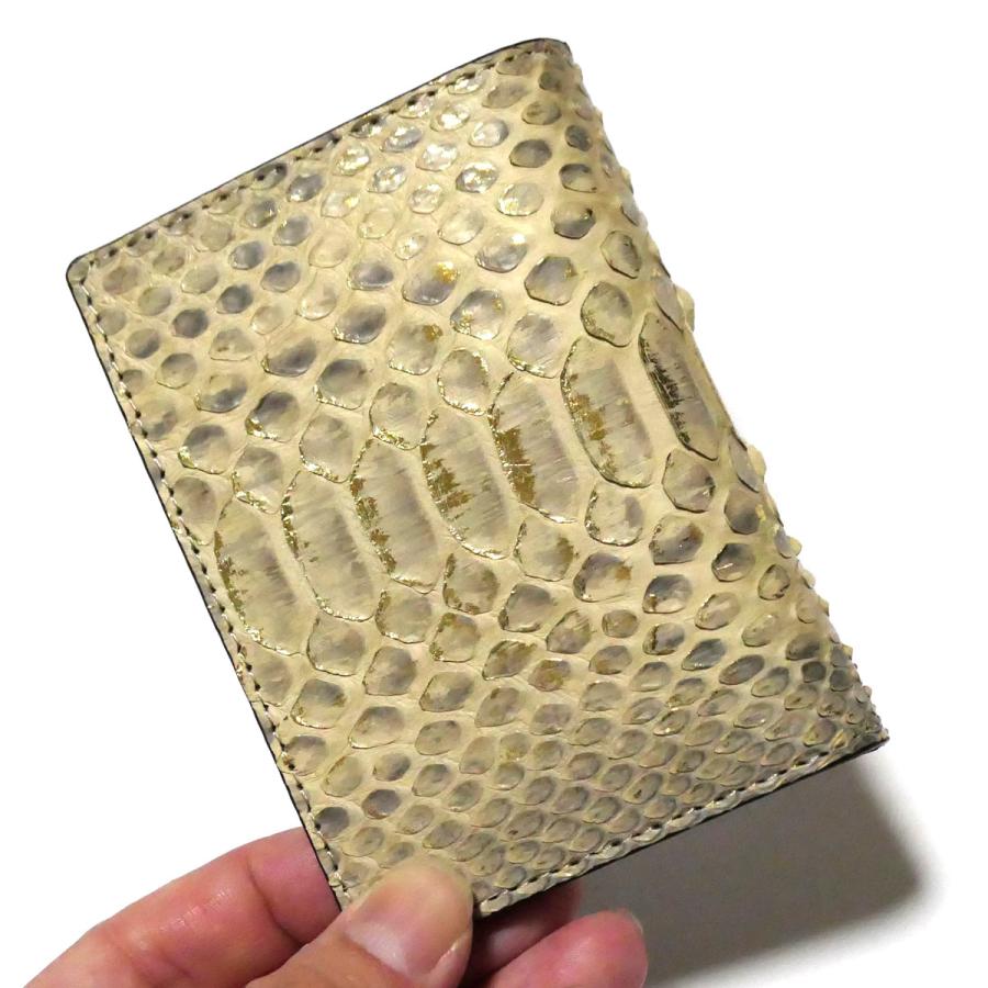 二つ折り パスケース 定期入れ / メンズ レディース スリム 薄型/ 本革