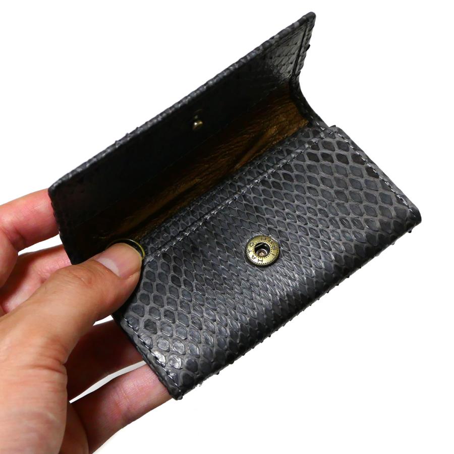 キーケース キーホルダー モラレス パイソン革 ヘビ革 牛革 5連金具 マット２ キーケース キーホルダー モラレス パイソン革 ヘビ革 牛革 5連金具