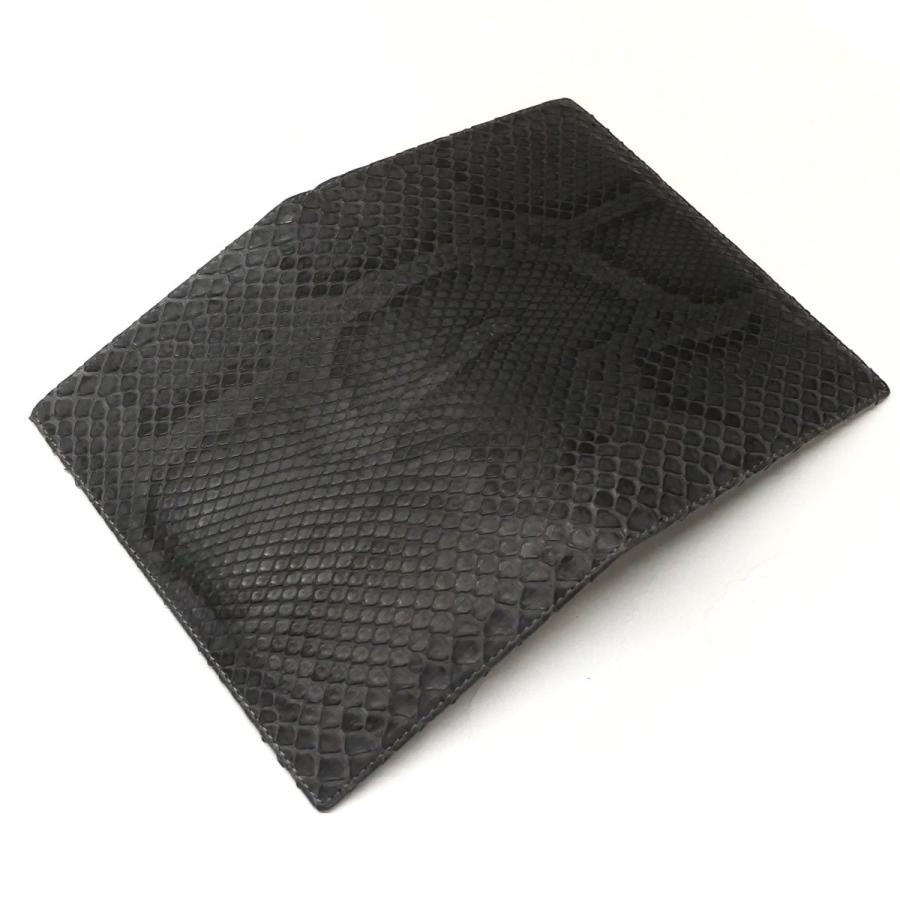 カードケース 診察券 お薬手帳 保険証 パスポート 通帳 カード各種 蛇革 本