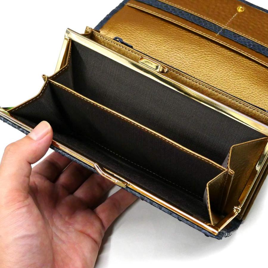 がま口 長財布 がま口財布 かぶせ レディース 本革 モラレスパイソン ヘビ革 蛇革 へび革 マット２ ２ 全３色 Ml Mt2 1095 2 革財布店オリジナルパースナカムラ 通販 Yahoo ショッピング