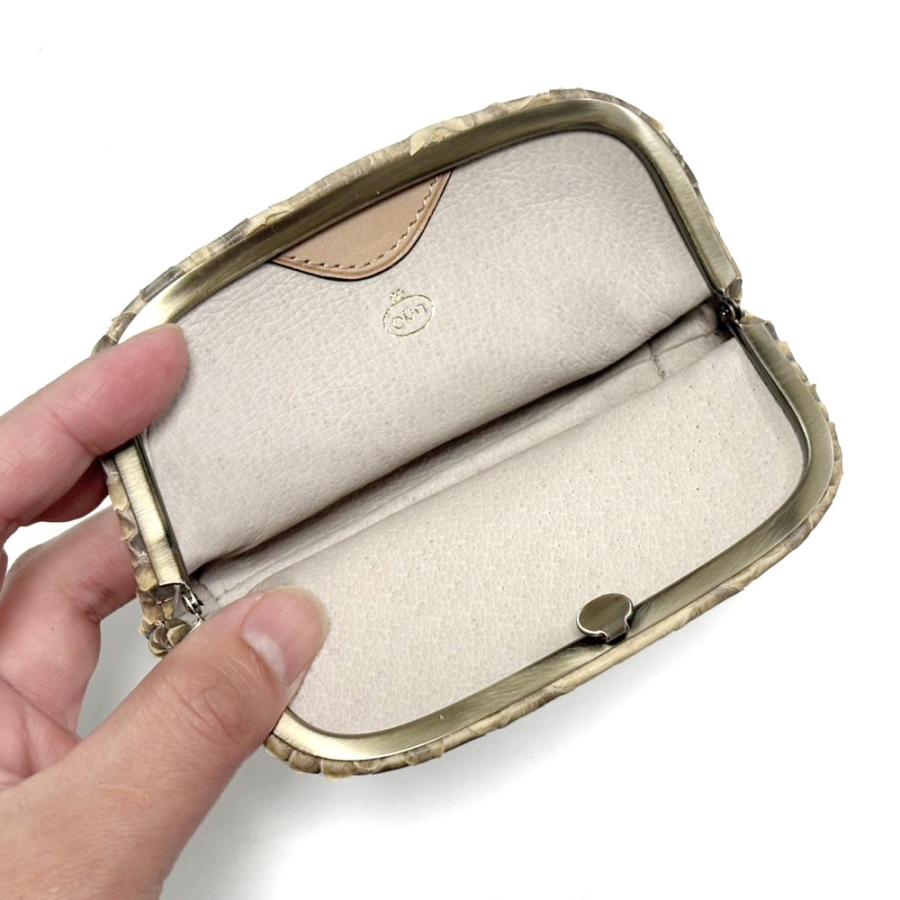 天溝がま口 がま口 がま口ポーチ がま口小物入れ 天溝押口 天溝 口金