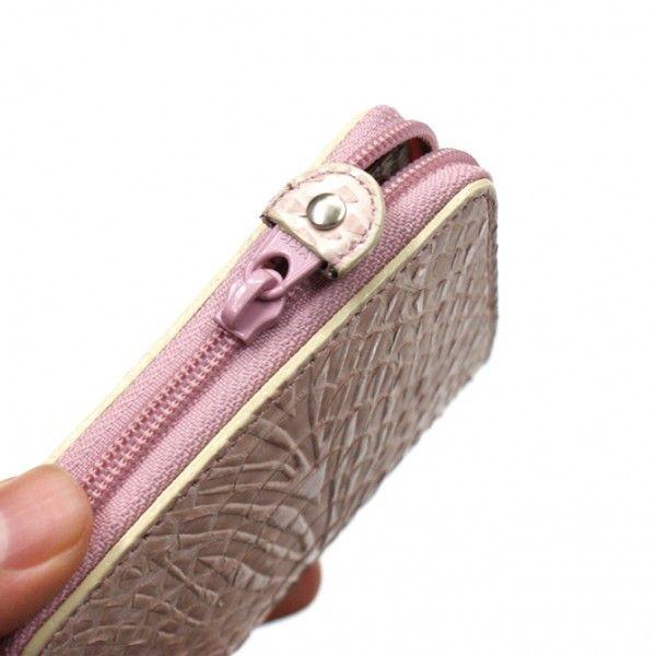 コインケース ラウンドファスナー 小銭入れ レディース ヘビ 蛇