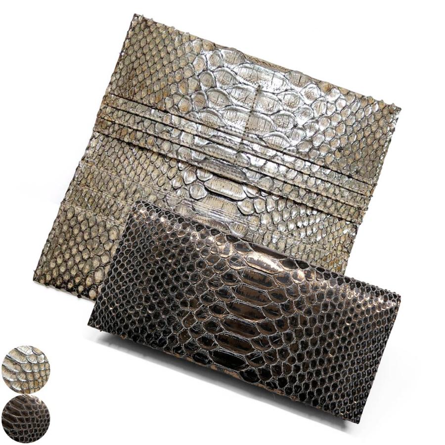 長財布 メンズ レディース 小銭入れなし マチなし スリム 薄い 薄型 本