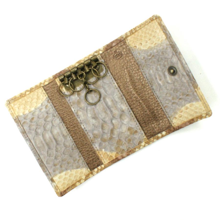 豪華 キーケース 本革 キーホルダー パイソン革 蛇革 へび革 レザー 5連金具 キーケース 女性 レディース ギフト プレゼント 手染め P11 日本全国送料無料 Homeofmalones Com