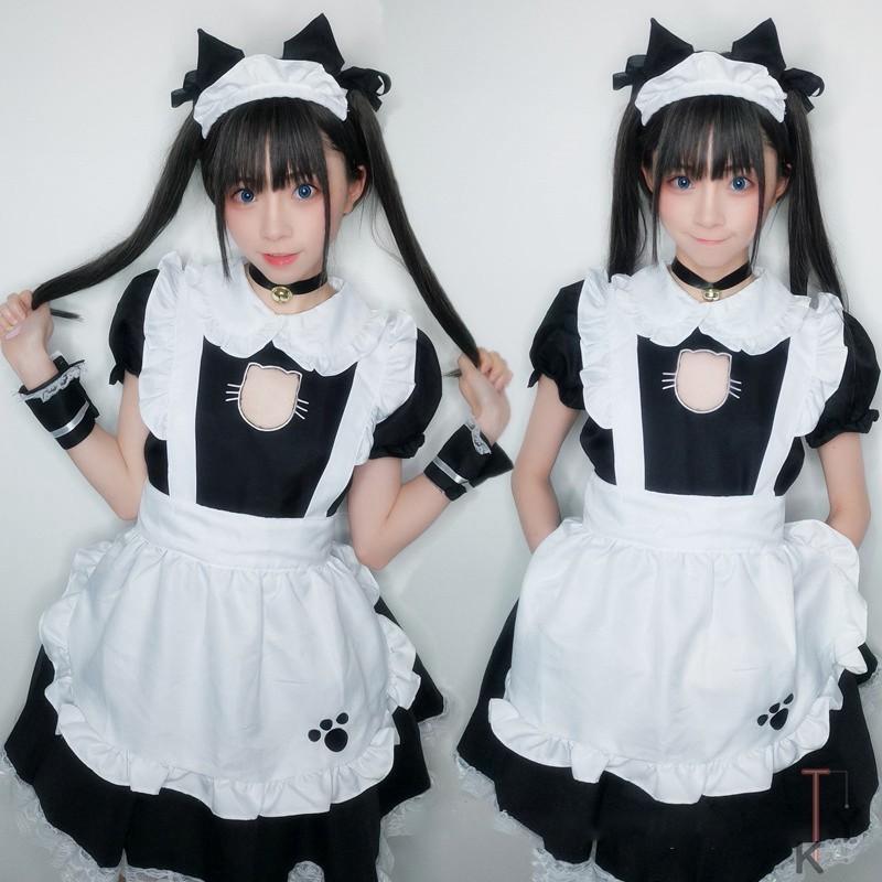 コスプレ メイド服 メイド衣装 半袖 フルセット 仮装衣装 こすぷれ 可愛い セクシー 大人 コスチューム レディース Cosplay Sale 71 Off
