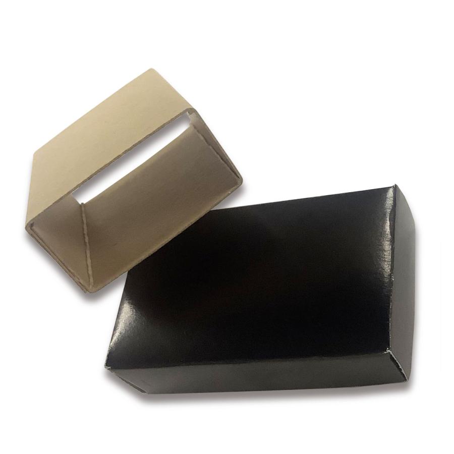 ギフトボックス「クラフトマッチ箱並型黒抽斗」(60箱1セット