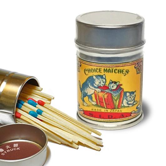 レトロラベル缶マッチ・猫003 : ナカムラマッチ - 通販 - Yahoo