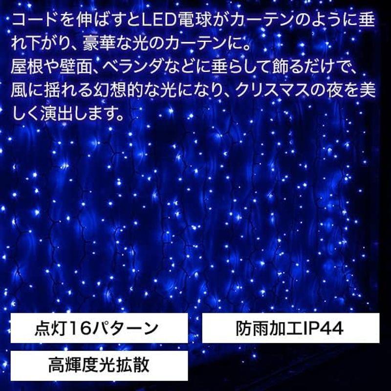 イルミネーションライト 屋外 カーテン ドレープ ライト LED 1120球 防水 (ホワイト) 屋外照明 『中古即納』{RWM}1-302 (HO)EF58(大窓・茶) HOゲージ 鉄道模型 KATO(カトー)(20010331)