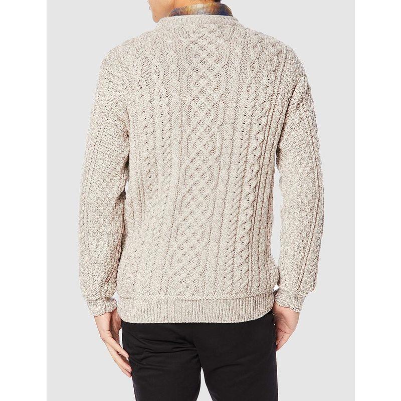 アランウーレンミルズ セーター B420 Aran Sweater メンズ 371 日本 S (日本サイズS相当) トップス 
