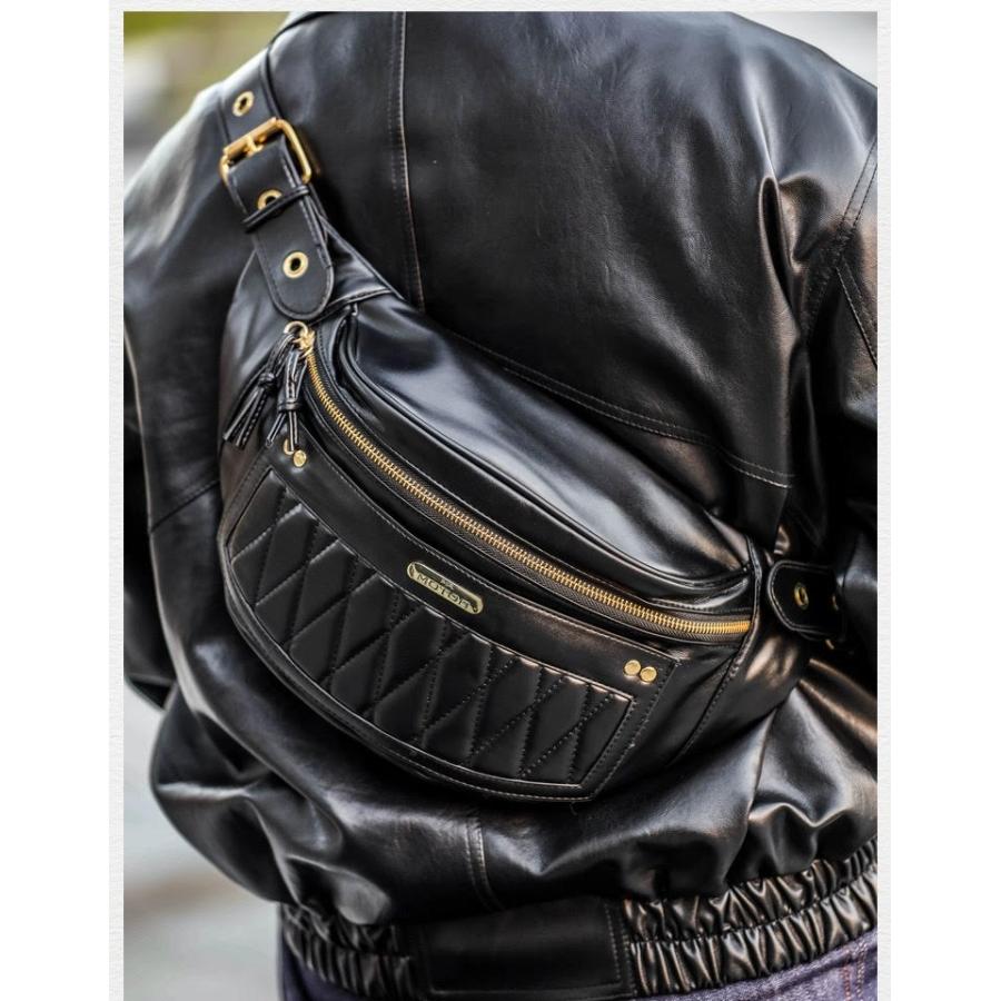 バイカー ライダー ボディバッグ ウエストバッグ バイカー向け