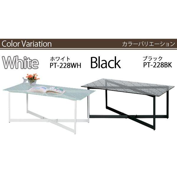 テーブル ガラステーブル 折りたたみテーブル PT-228 az｜nakane｜05