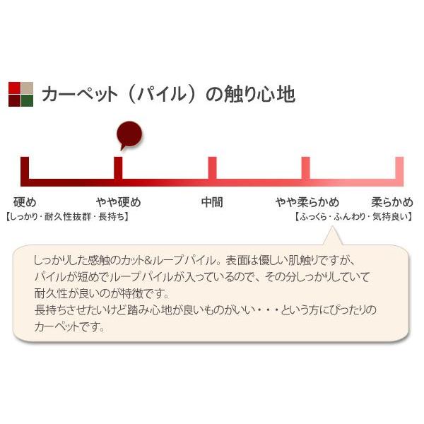 カーペット 7.5畳 ラグ マット 防汚カーペット 七畳半 7畳半 江戸間 東リ エト3900｜nakane｜02