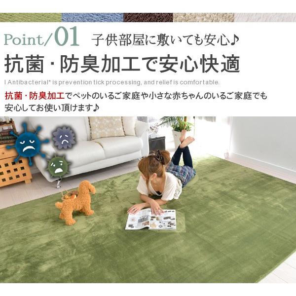 ラグ 無地 夏用 カーペット シンプル モダン 西海岸 白 おしゃれ 北欧