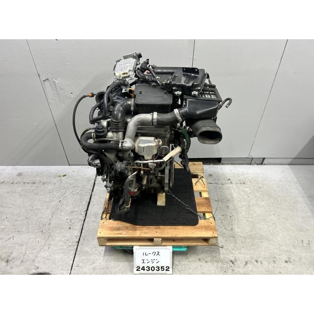 ルークス ML21S エンジン K6AT 実働車外し CPU付 ジャンク パレット SW