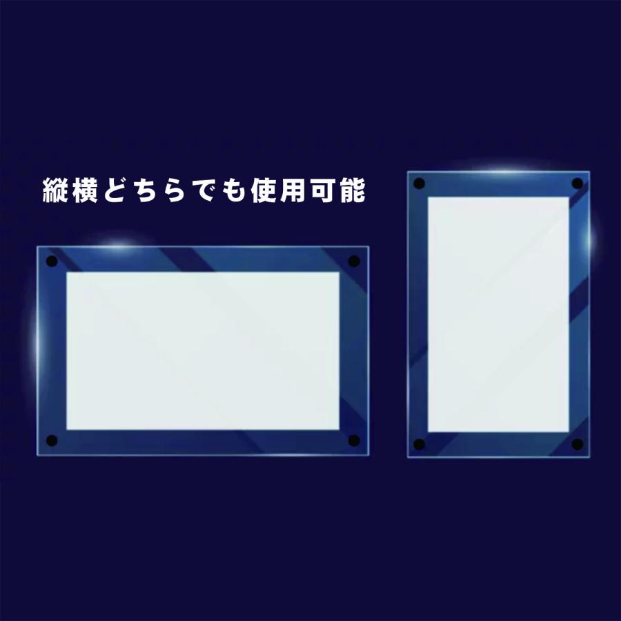 アクリル フレーム フォト スタンド 写真立て 壁掛け 透明 賞状 額縁