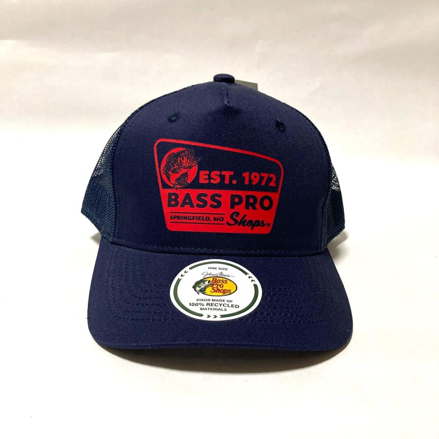Bass Pro Shop バスプロショップス メッシュキャップ ネイビー Bass Pro Shop バスプロショップス メッシュキャップ ネイビー