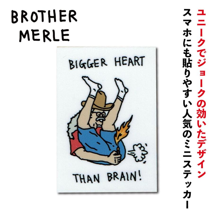 ステッカー 車 かっこいい ブランド おしゃれ スマホ BROTHERMERLE