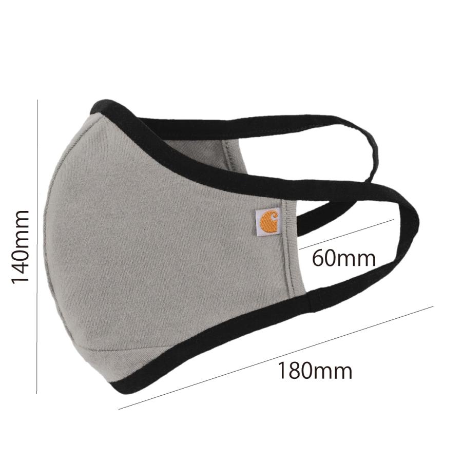 Carhartt（カーハート） 洗える ファッション マスク グレー メンズ US