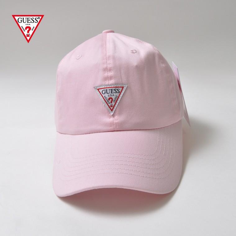 GUESS（ゲス） GUESS 6 PANEL CAP PINK ピンク キャップ メンズ