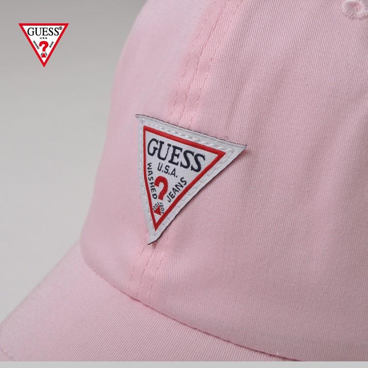 GUESS（ゲス） GUESS 6 PANEL CAP PINK ピンク キャップ メンズ