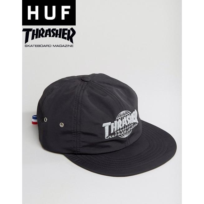 HUF（ハフ） スラッシャー コラボ キャップ メンズ 黒 通販 HUF x