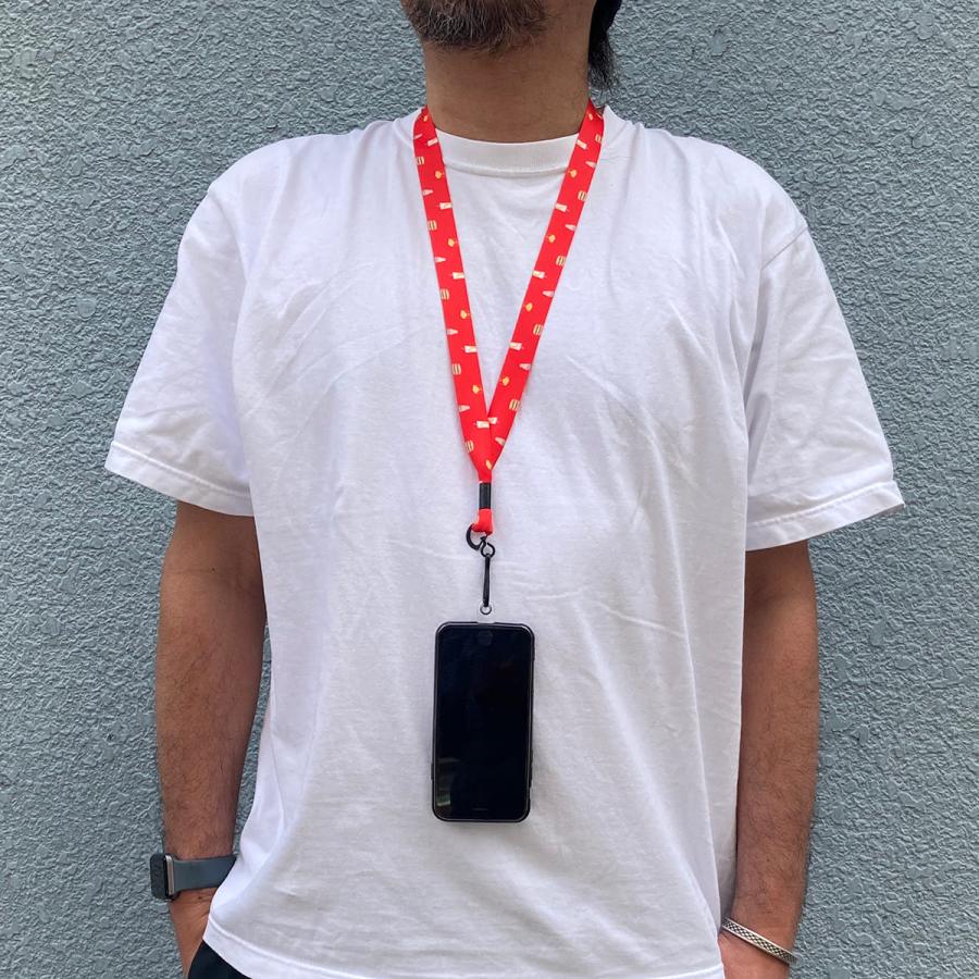 マクドナルド スマホホルダー McDonald アイコン キーホルダー ネック