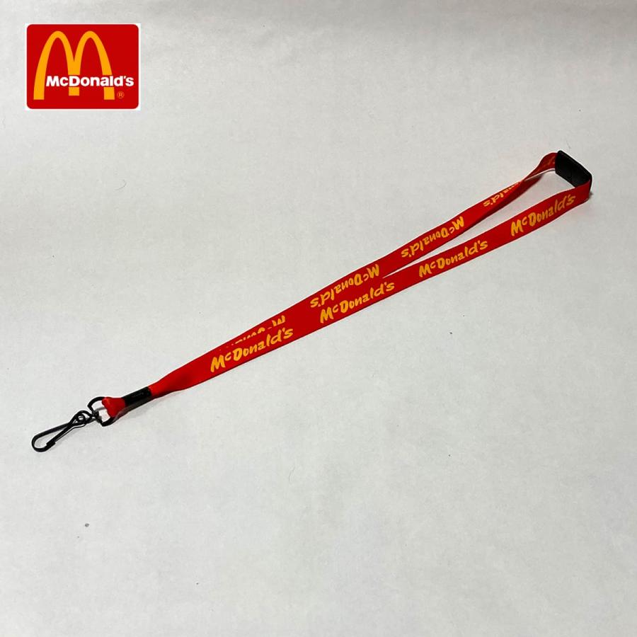 マクドナルド スマホホルダー McDonald ロゴ キーホルダー