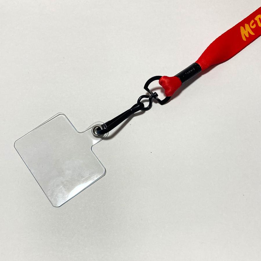 マクドナルド スマホホルダー McDonald ロゴ キーホルダー ネック