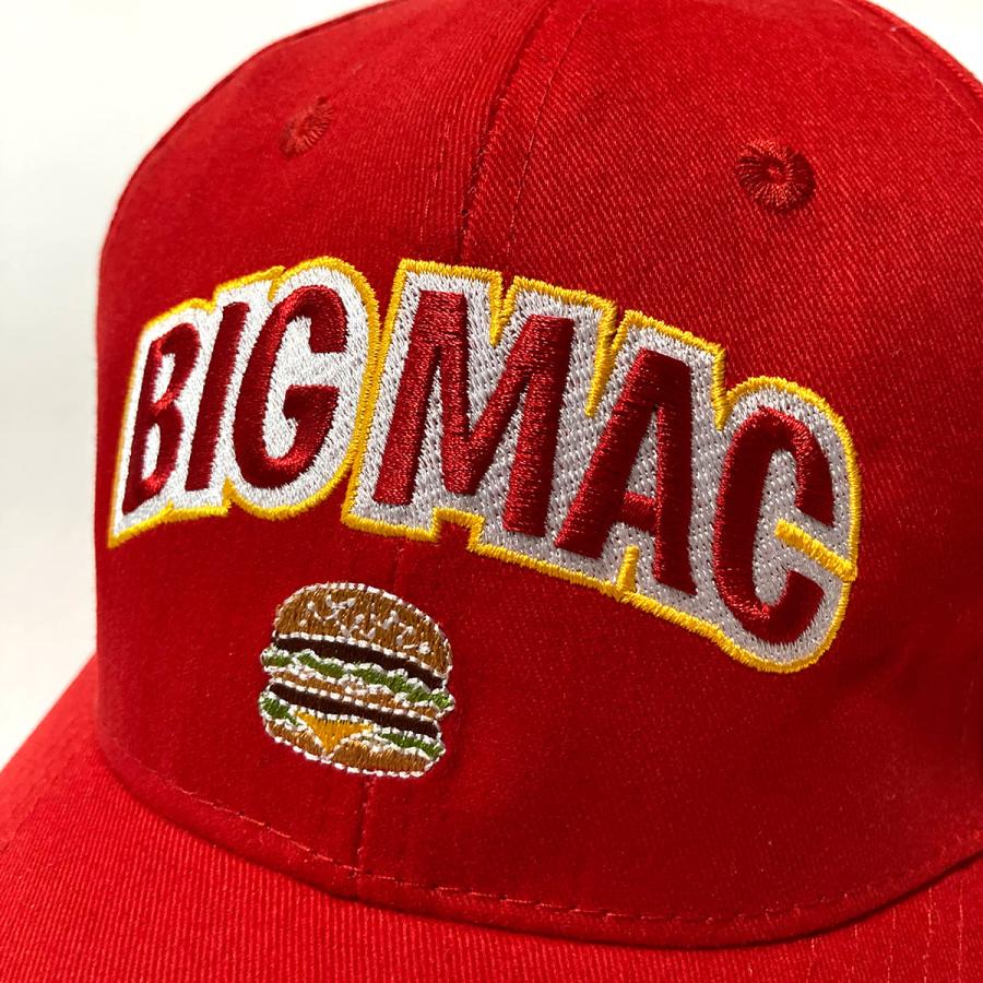 マクドナルド ビッグマック CAP McDonald BIG MAC アメカジ RED ロゴ