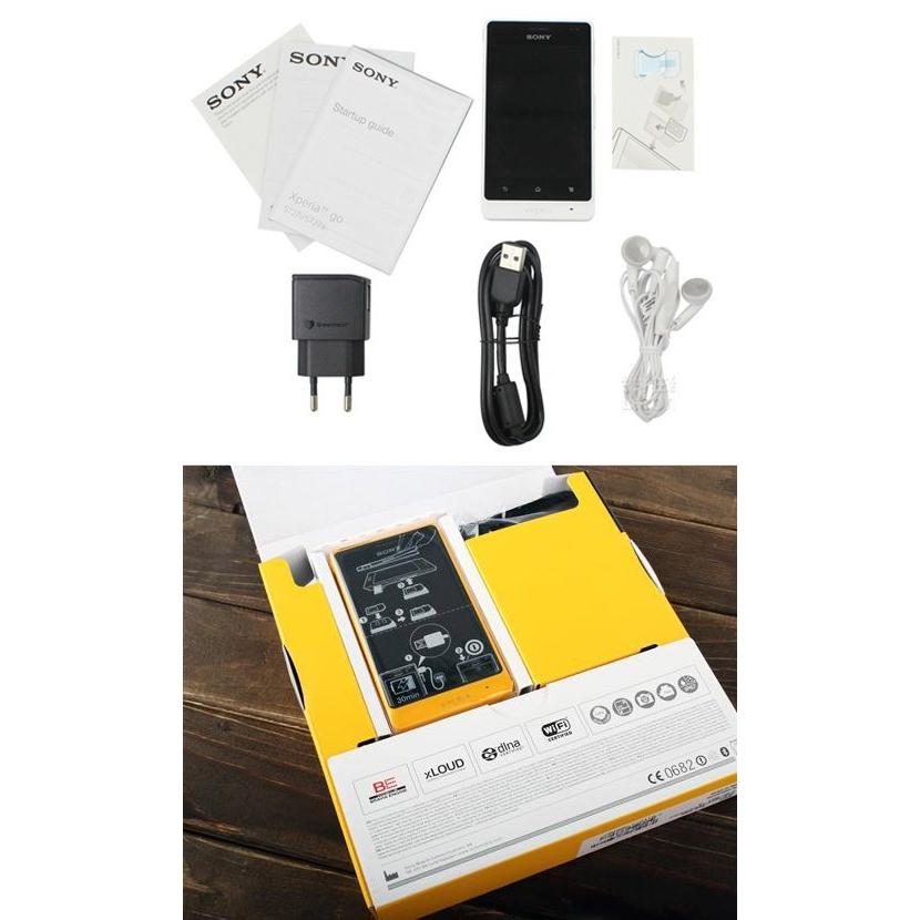 新品 未使用】SONY Xperia go ST27I ブラック Black ホワイト White 