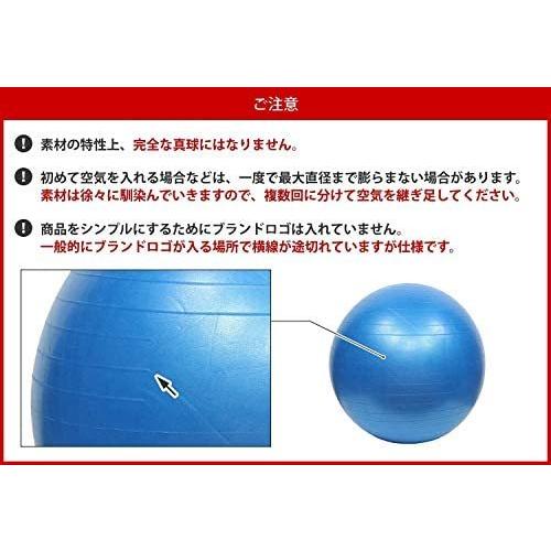 最前線の バランスボール Egs イージーエス アンチバースト仕様 Eg 3062 55 65cm ポンプ付き バランスボール Varmora Com