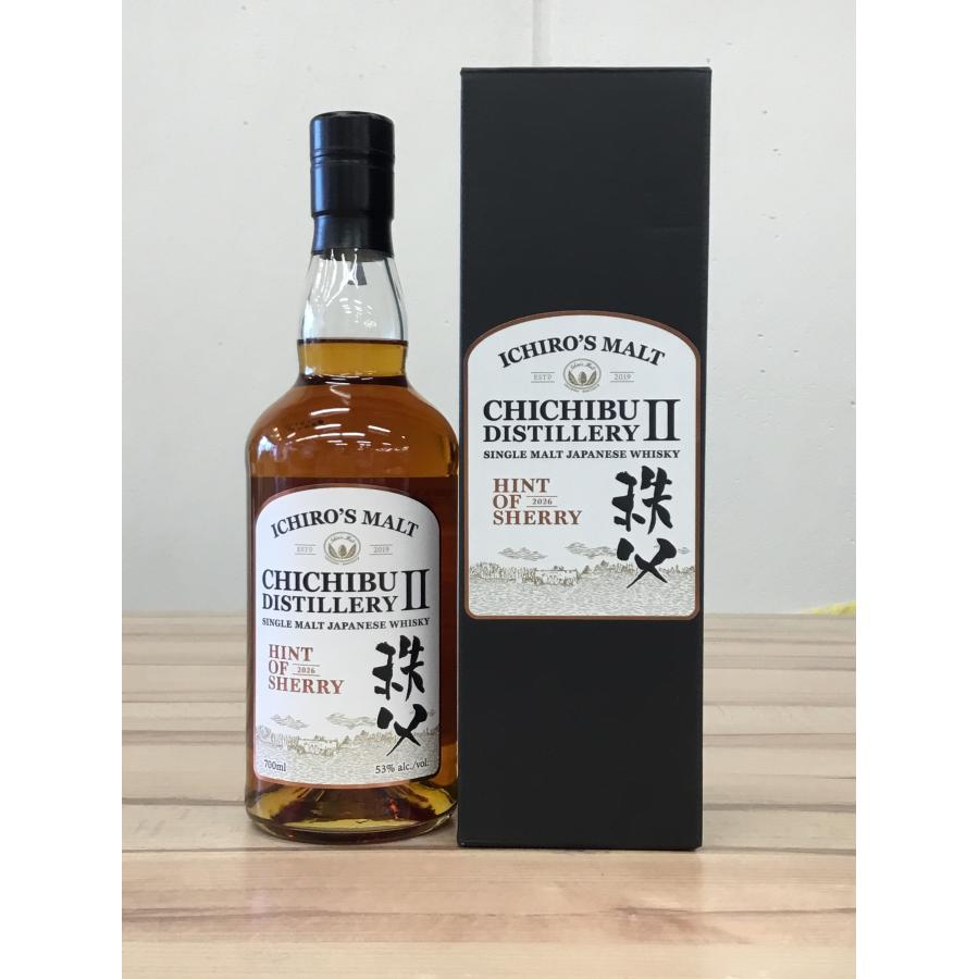 イチローズモルト 秩父 ディスティラリーII HINT OF SHERRY 53度 700ml