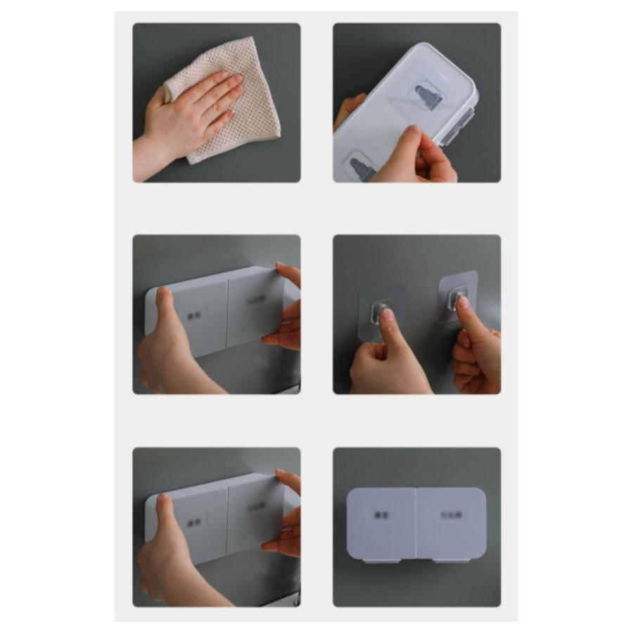 収納ケース コスメ収納 壁掛け 壁面 生理用品 小物収納 小物入れ 化粧品 メイク用品 シンプル トイレ 壁掛け収納 トイレポット ウォール トイレ |  | 14