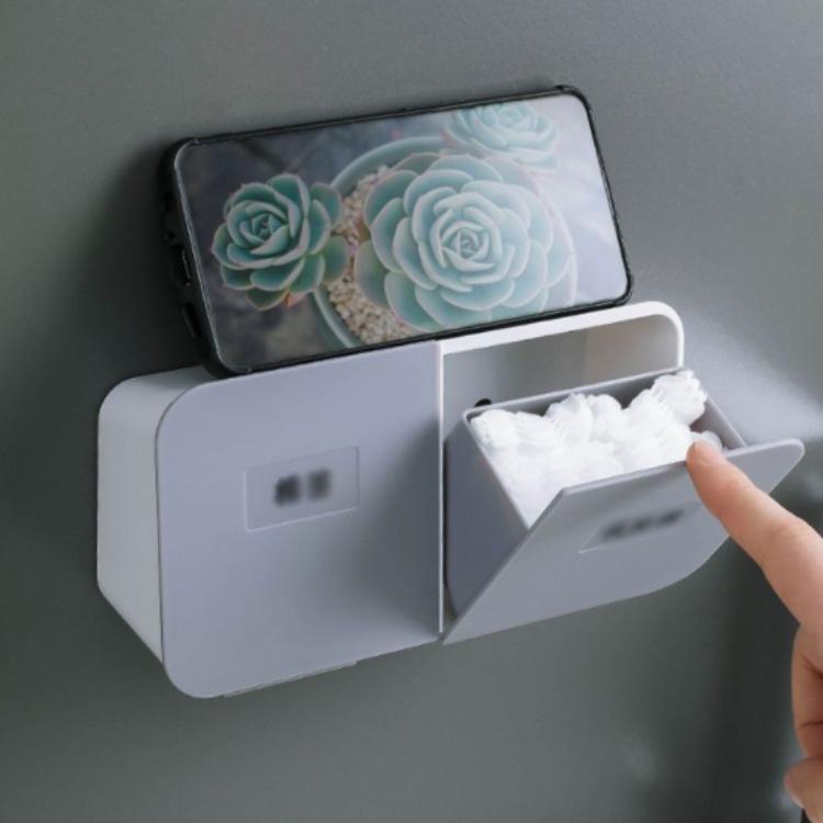 収納ケース コスメ収納 壁掛け 壁面 生理用品 小物収納 小物入れ 化粧品 メイク用品 シンプル トイレ 壁掛け収納 トイレポット ウォール トイレ |  | 02
