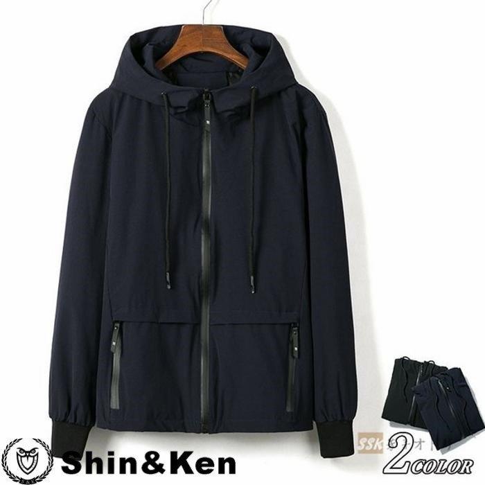 新しく着き ジャケット マウンテンパーカー メンズ 春物 アウタ メンズマウンテンパーカーアウター春物ジップアップジャケットフード付きウィンドブレーカー春服 Www Threeriversofs Com