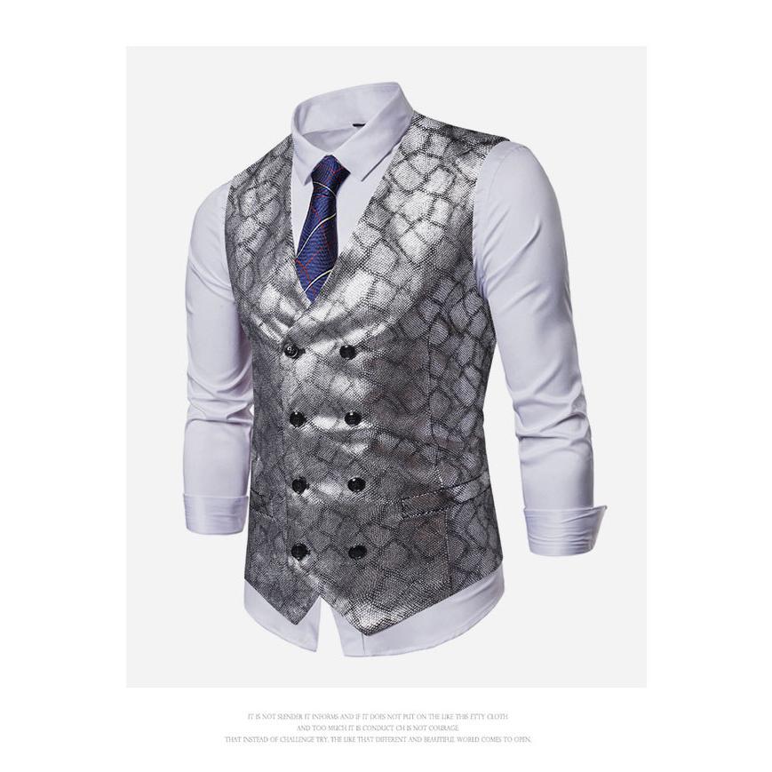 男性に人気 ジャケット メンズファッション ダブルベスト 演出 メンズファッション ダブルベスト 演出 派手 個性的 スーツベスト 結婚式 イベント トップス ダブルデザイン Www Threeriversofs Com