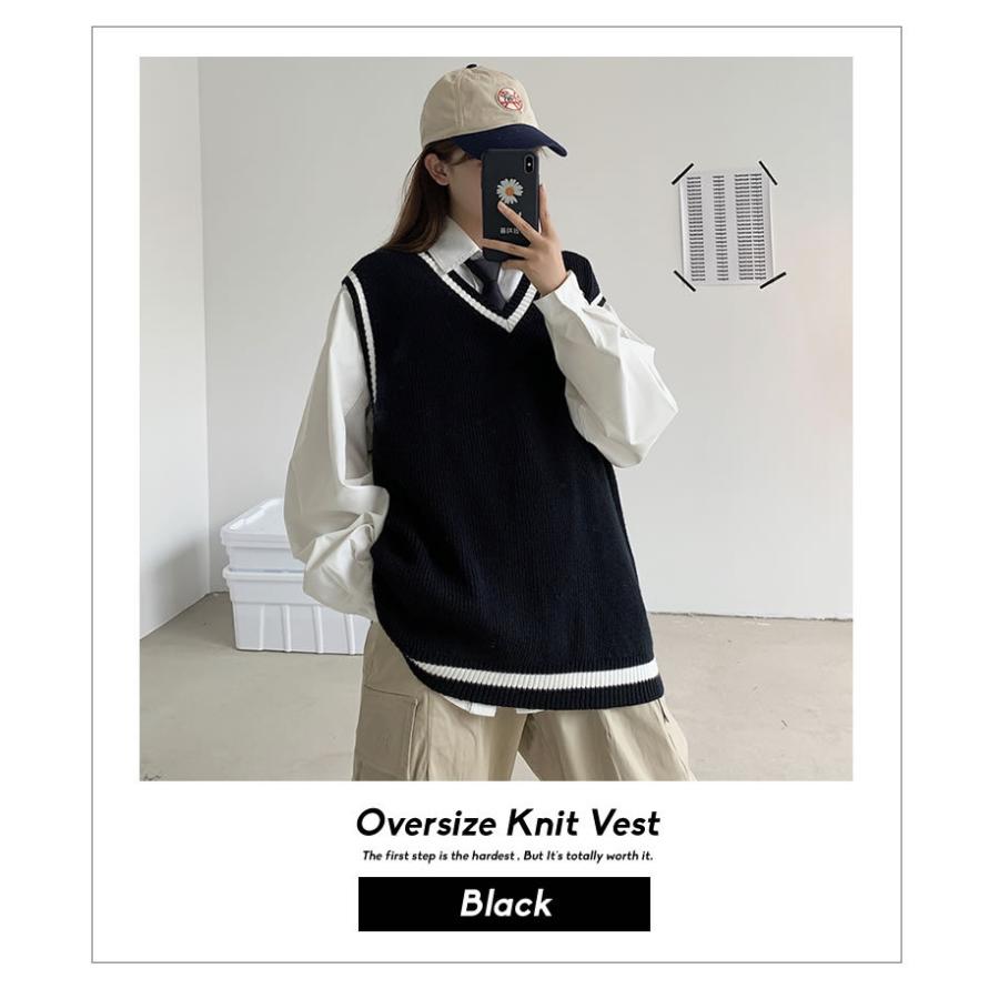 Vネック トップス デート チルデンニット スクールコーデ カップル お揃い 韓国服 リンクコーデ ベスト ペア Rda なかの商会 通販 Yahoo ショッピング