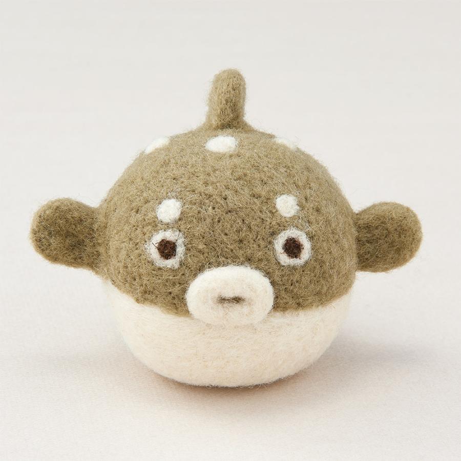 クロバー 羊毛フェルトピンクッション〈ハリセンボン〉 23-019 ピン