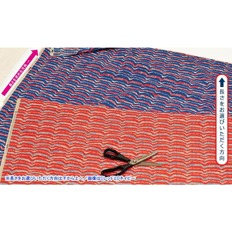 リップル、サッカー生地 ローンリップル zigzag line ジグザグライン リップル生地 リップル
