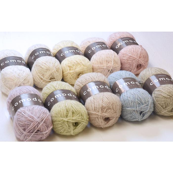 Knitting Diva comodo (毛糸) コモド 超極太 ポリエステル86% ナイロン