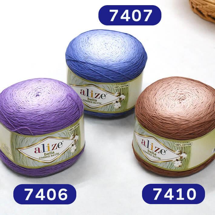 アリゼ ベラ オンブレ バティックbella Ombre Batik コットン100