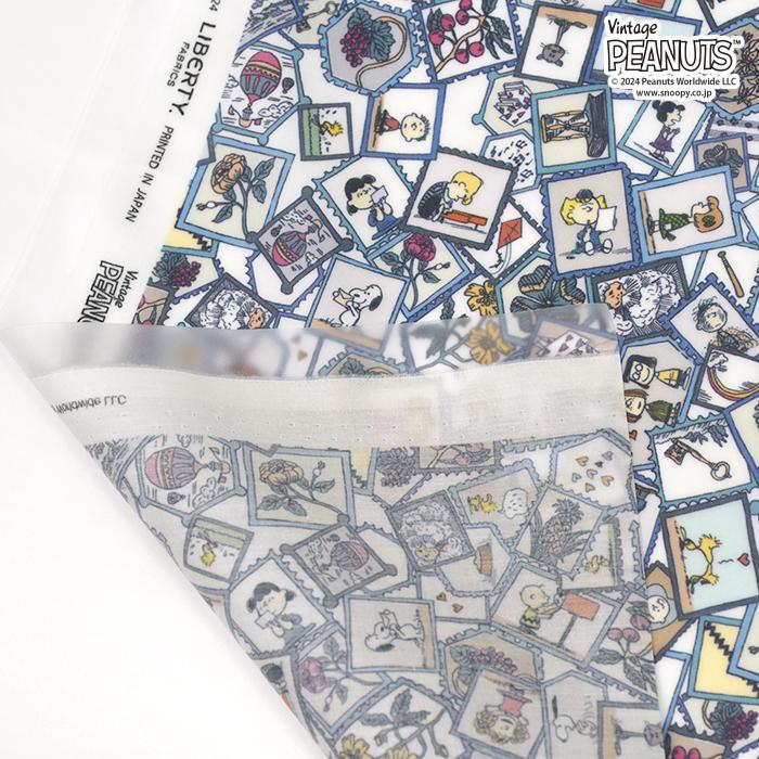 リバティ・ファブリックス ラミネート Stamp Collection スタンプ