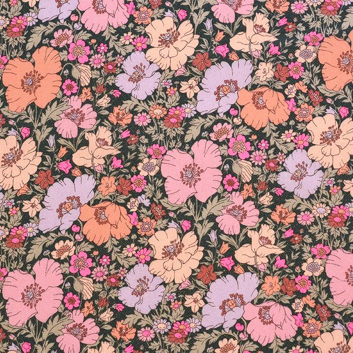 リバティ・ファブリックス Meadow Song Neon メドゥ・ソング・ネオン