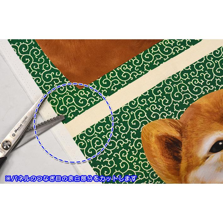 可愛い柴犬パネル生地　ハンドメイド Yahoo!オークション - パネル生地 「かわいい柴犬イラスト」 約