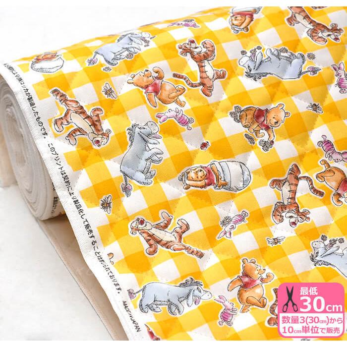 キルト ディズニー くまのプーさんギンガムチェック 水彩画タッチのやさしいイラスト Grq 1102 1 Disney Bts 数量1は10cm お買い物かごの数は3から Grq 1102 1 手芸 生地 洋裁のホビー家コテツ 通販 Yahoo ショッピング