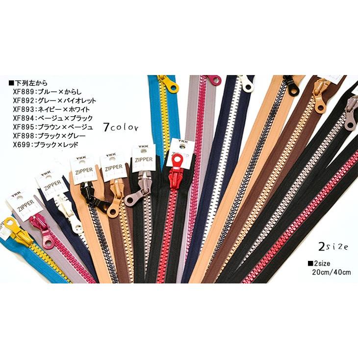 砂金 Kk Amazon | Y.K.K. リング付きビスロンファスナー くすみカラー