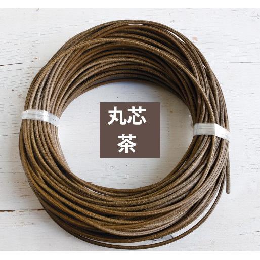 プラスチックラタン マジックラタン 丸芯 茶 約50m巻 MLC11-A8 ラタン